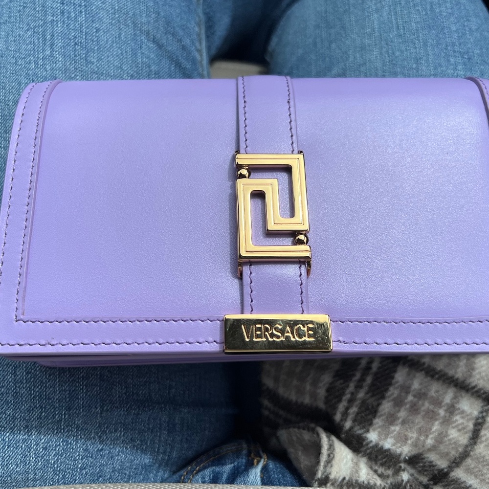 Authentic Versace Grecca goddess mini bag